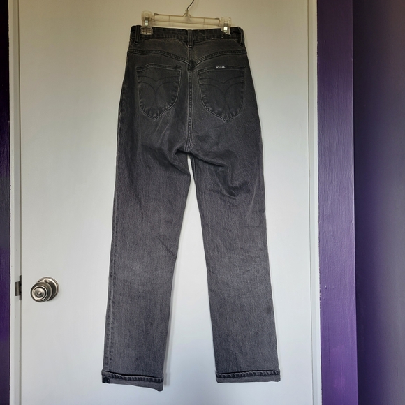 ROLLA'S High Rise Straight Jeans - Picture 3 of 6